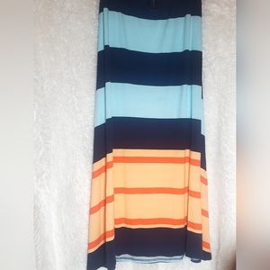 Plus size maxi skirt